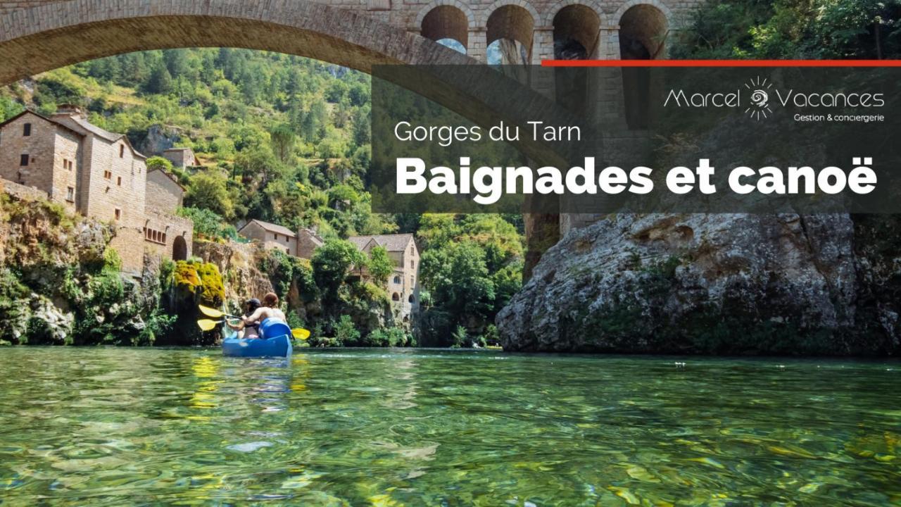 Appartement Aux Portes Des Gorges Du Tarn Ispagnac Kültér fotó